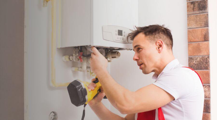 Local tankless water heater installation in Covel, WV